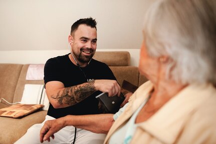 Betreuung und Pflege