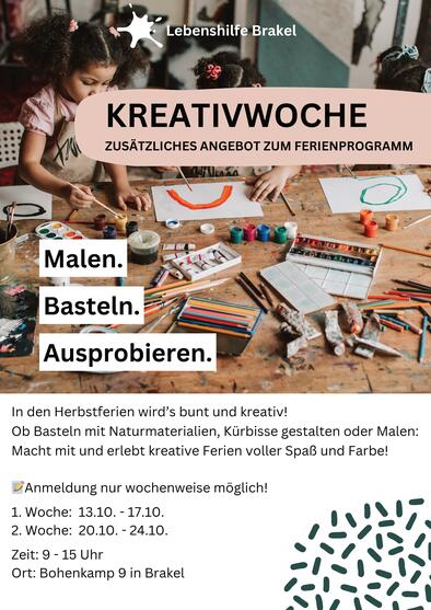 Kreativwoche Oktober 2025