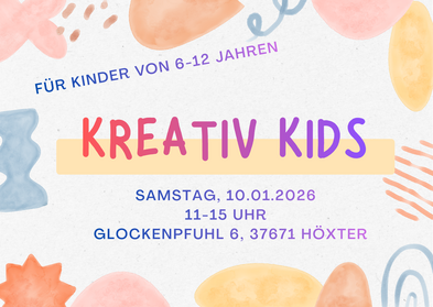 Kreativ-Kids Einladung