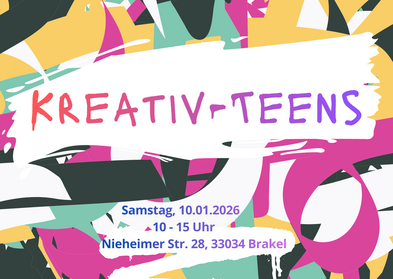 Kreativ-Teens Einladung