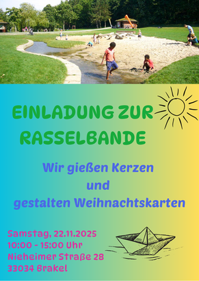 Rasselbande Einladung