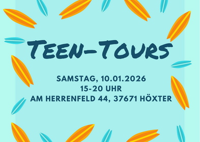 Teen-Tours Einladung