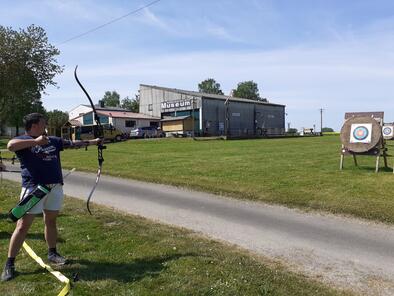 Nach erlernten Grundkenntnissen wurde selbständig geschossen