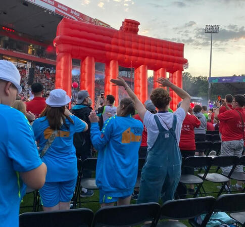 Eröffnungsfeier im Stadion "An der Alten Försterei"