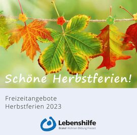 Programm Herbstferien 2023