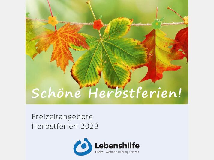 Freizeitangebote Herbstferien 2023