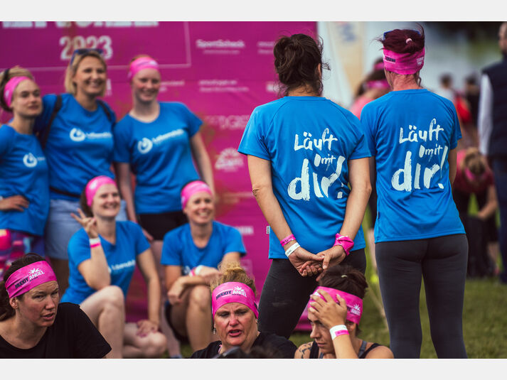 Läuft mir Dir – dieses Motto war beim Muddy Angel Run in Stadtoldendorf Programm ❤