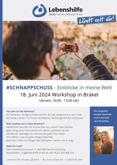Schnappschuss Workshop Brakel