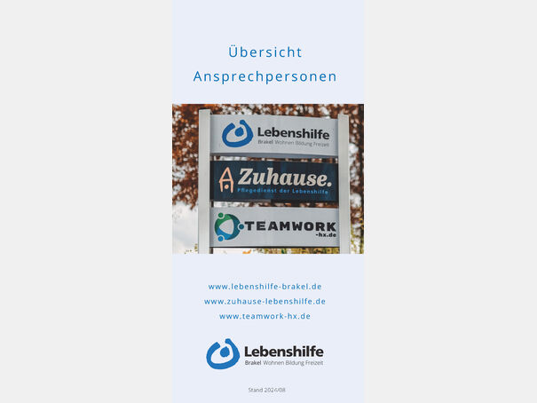 Faltblatt Ansprechpersonen